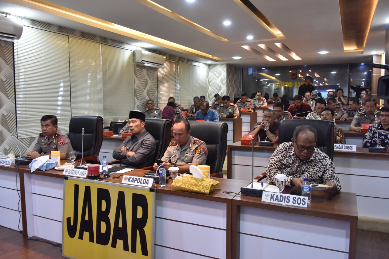 BAPPEDA JABAR - Dibantu Polri, Pemprov Jabar Ingin Pastikan Bantuan Sosial Tepat Sasaran