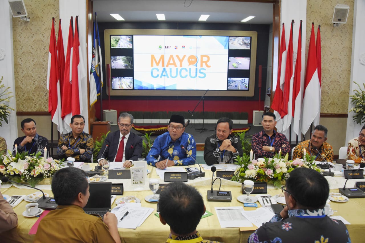 BAPPEDA JABAR - Ridwan Kamil Bahas Keadilan Fiskal di Mayor Caucus 55th ISOCARP World Planning Congress 2019