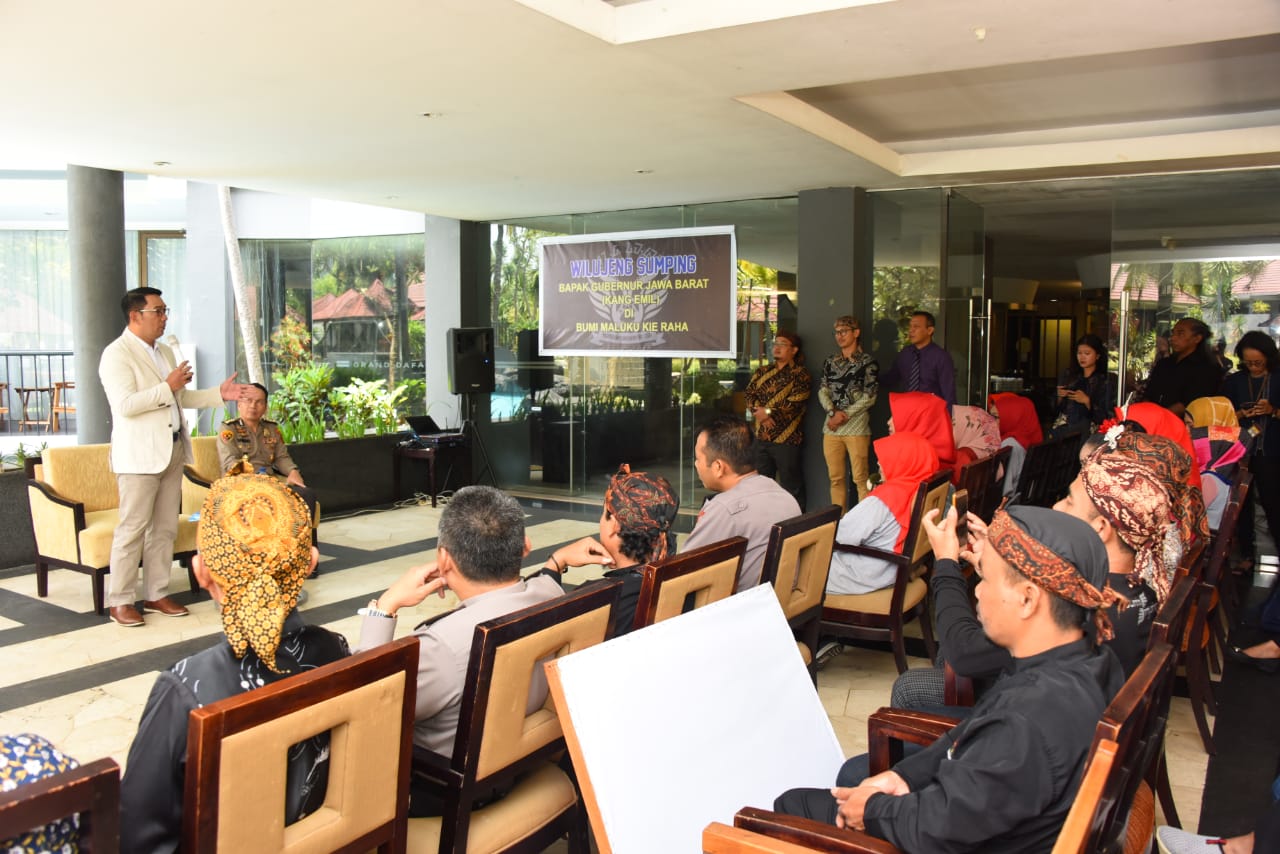 BAPPEDA JABAR - Kunjungan Gubernur Jabar ke Paguyuban Pasundan Ternate