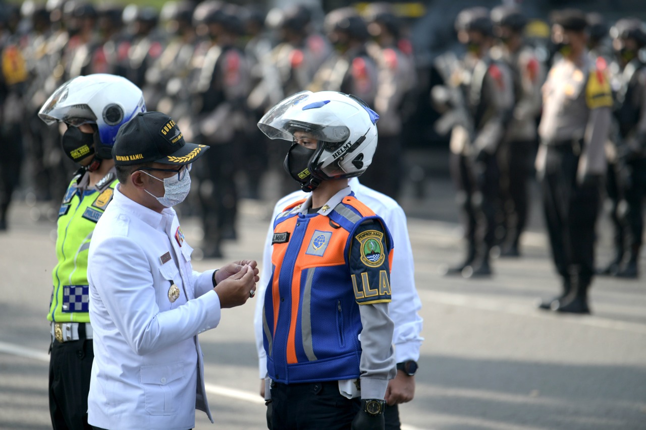 BAPPEDA JABAR - Antisipasi Mudik Lebaran, 158 Titik Penyekatan di Jabar Beroperasi