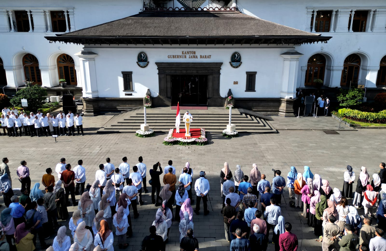 BAPPEDA JABAR - Halal Bihalal Pertama Gubernur Dedi Mulyadi